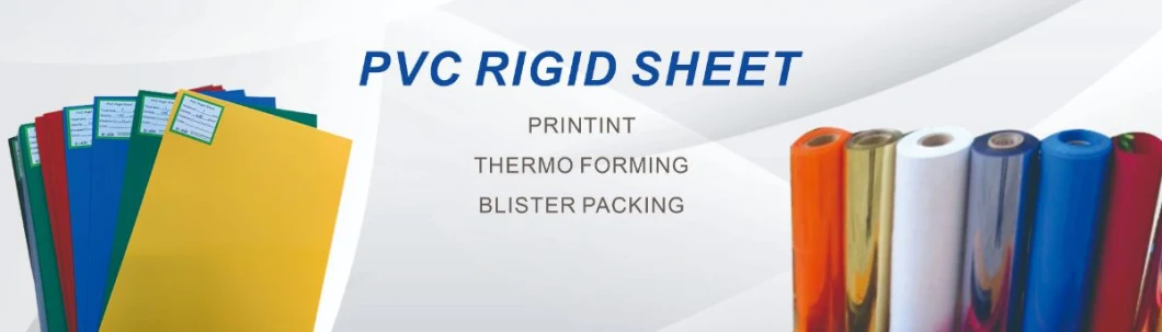 Frosted Clear PVC Rigid Sheet for Packing