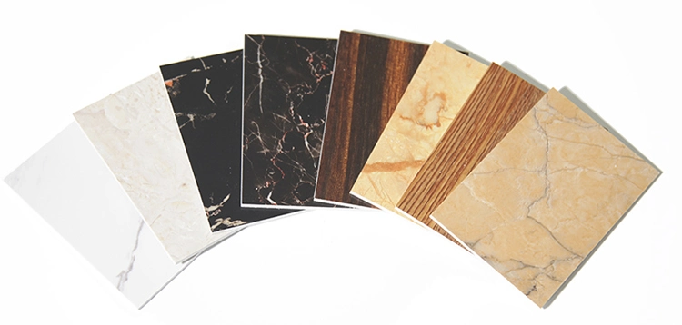 High Quality 4X8 FT PVC UV Marble Sheet Wall Panel Marble Alternative Panel 3mm PVC UV Sheet