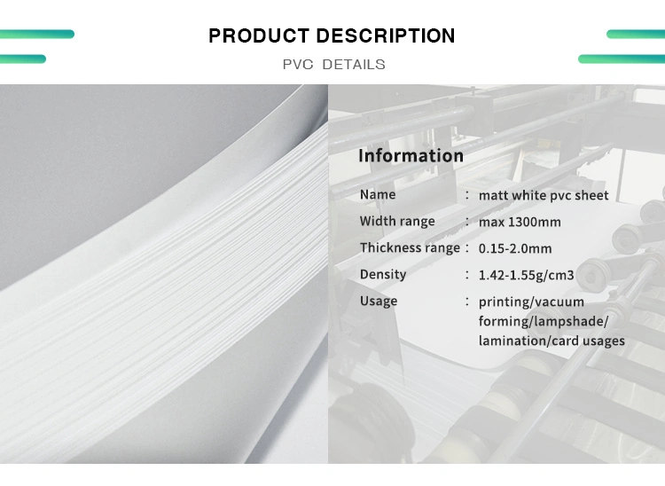 4X8 Opaque White Hard Plastic PVC Sheet 1mm Thickness