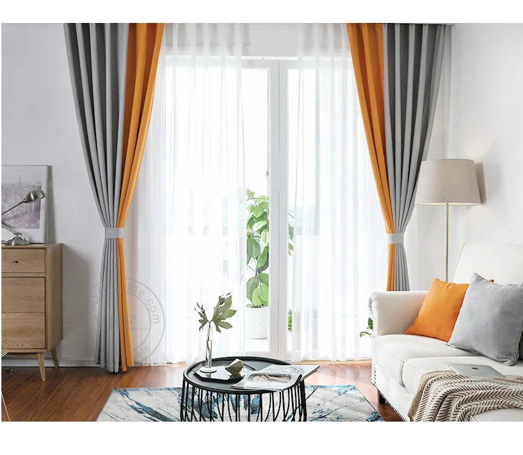 Cheap Promotional Ready Stock Solid Color Fabric Curtain Roller Blinds for Hotel Room