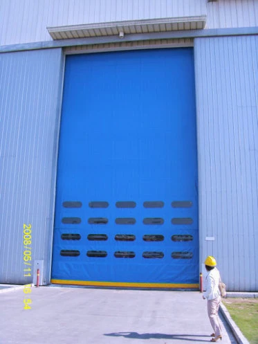 Safety PVC Warehouse Sanitary Dust Proof High Speed Rolling Fast Door Shutter