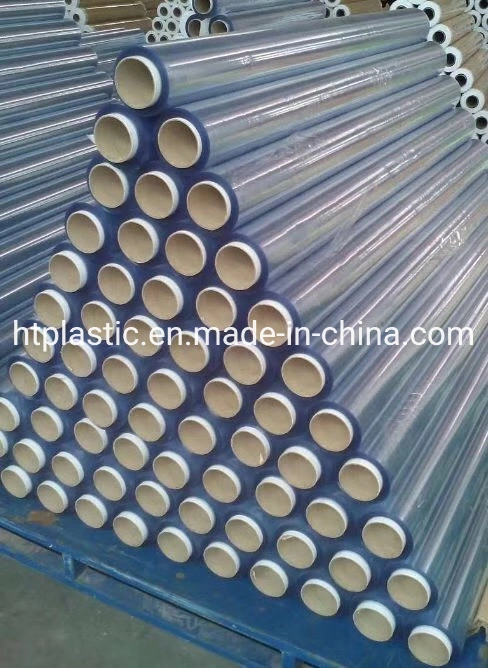 Factory 100 Micron PVC Soft Film Flexible Plastic Sheet Roll for Table Cloth