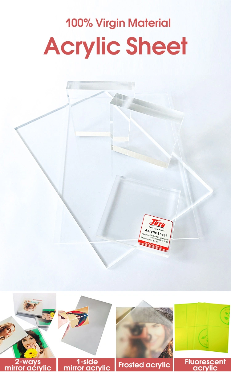 Non-Toxic and Chemical-Resistant Weather Proof Plastic Board Manufacturer Acrylic Sheet