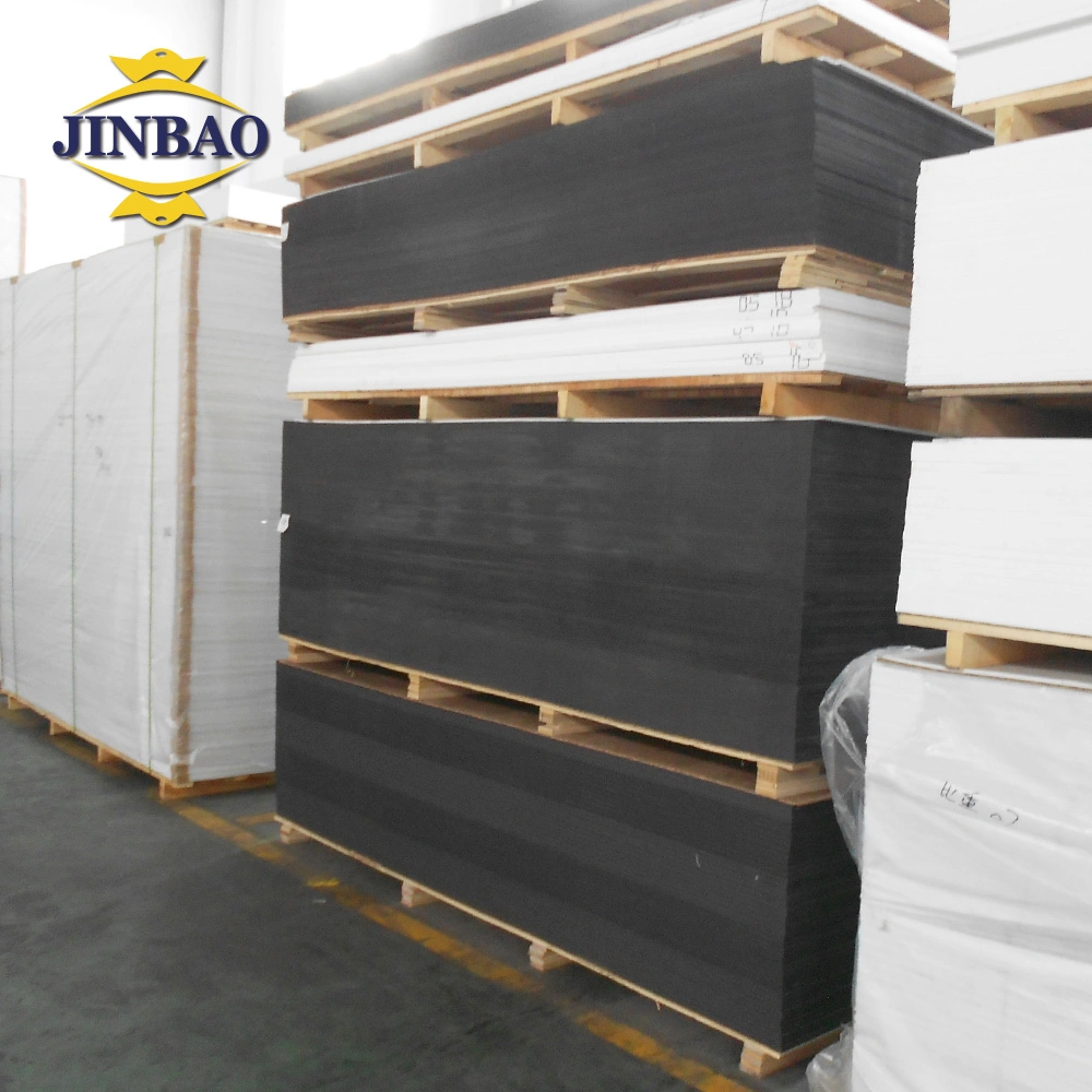 Jinbao Fireproof 1220X2440mm 48X96inch 3mm 5mm 8mm 12mm White PVC Celuka Sheets