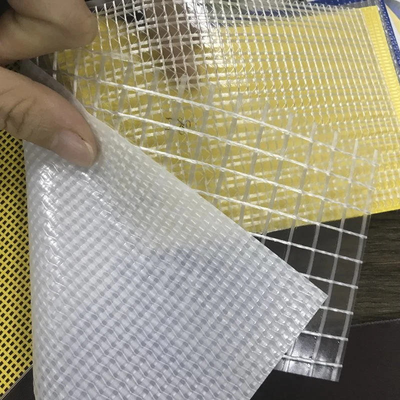 Waterproof Heavy Duty Transparent Clear Mesh PVC Tarpaulin Sheet