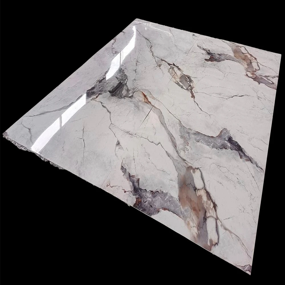 High Glossy 3D Design 2mm/3mm UV PVC Marble Sheet