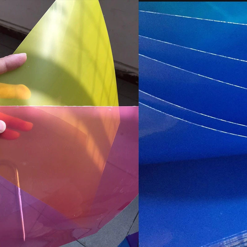 Transparent PVC Sheet Color PVC