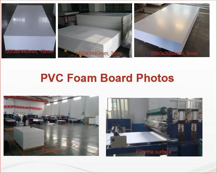 UV Painting PVC Foam Board 1220*2440mm Rigid Surface and Soft Surface
