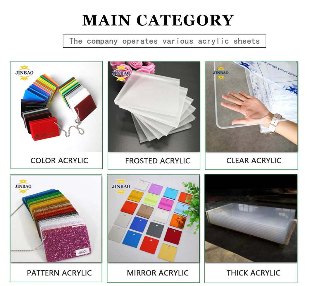 Jinbao Acrylic Plastic Sheet for Free Sample for Door Panel with Competitive Price