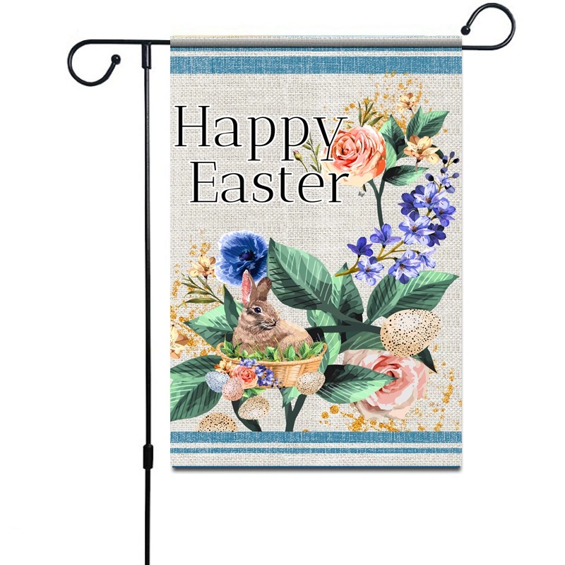 Outdoor Double-Sided Hanging Yard Decoration Home Banner Thanksgiving Garden Flag