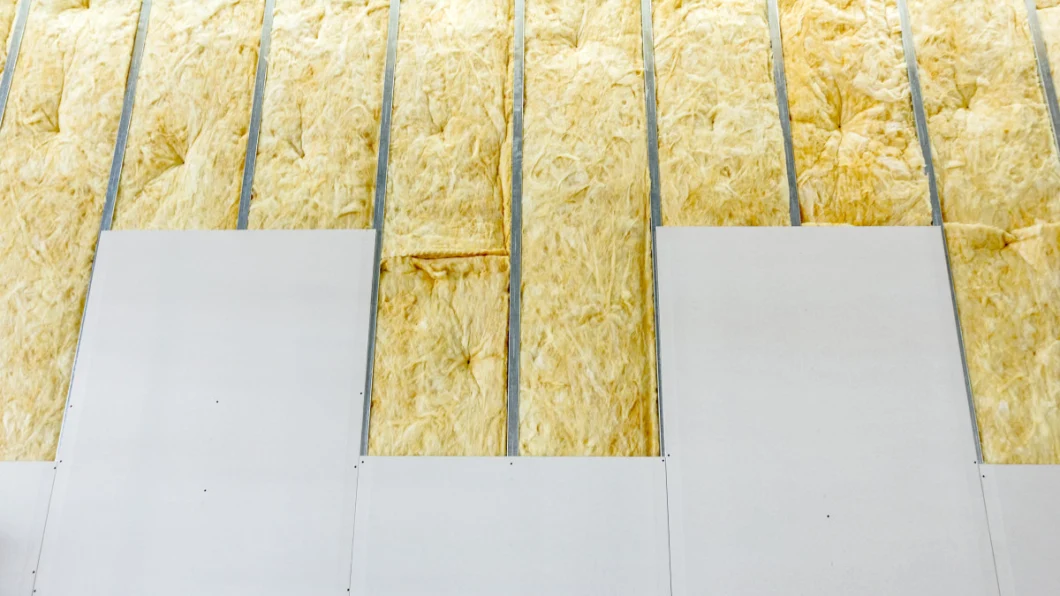 Fireproof and High Temperature Resistant Glass Wool Board Wholesale for Power Industry