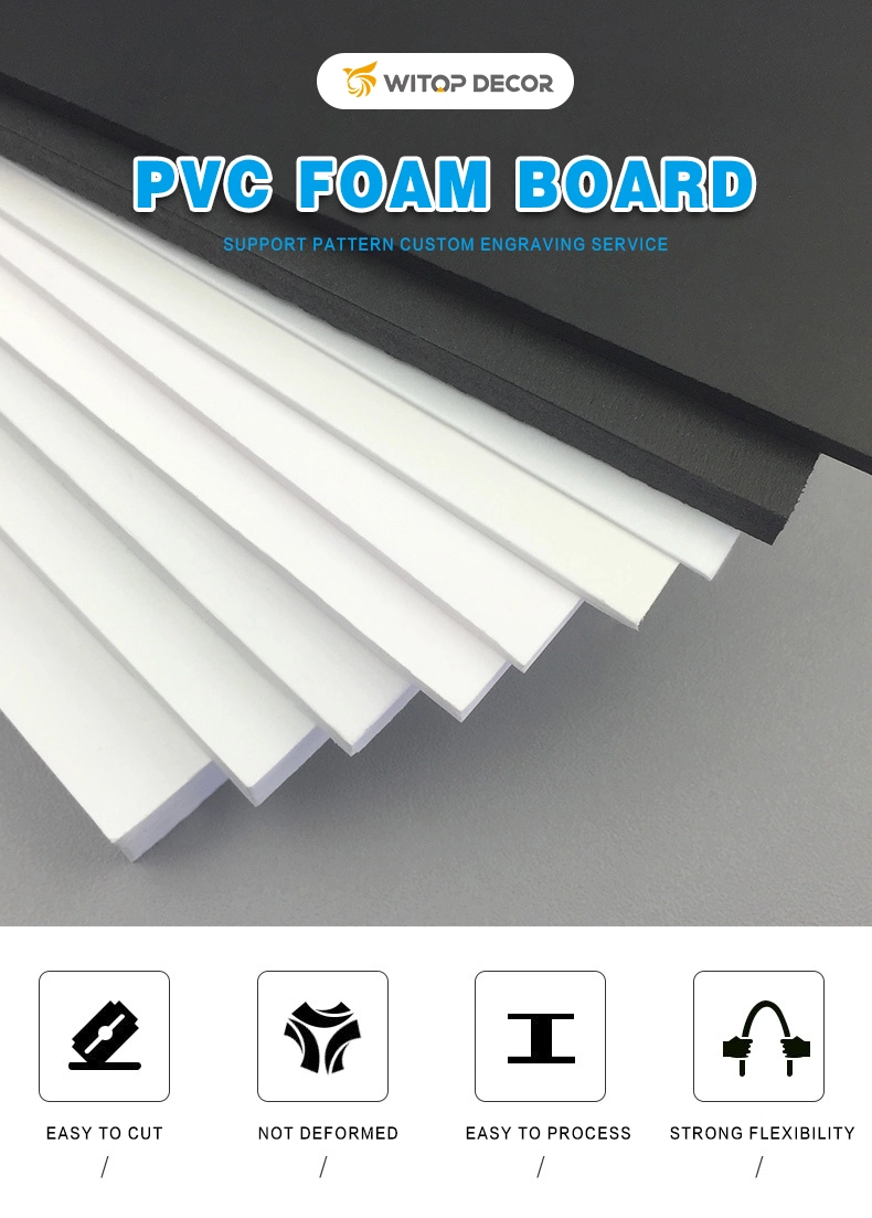 Color and Transparent 4X8 PVC Foam Board for Advertising