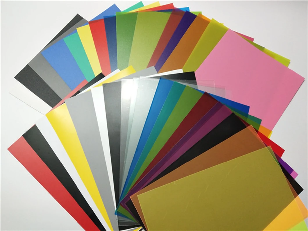 Transparent PVC Sheet Color PVC