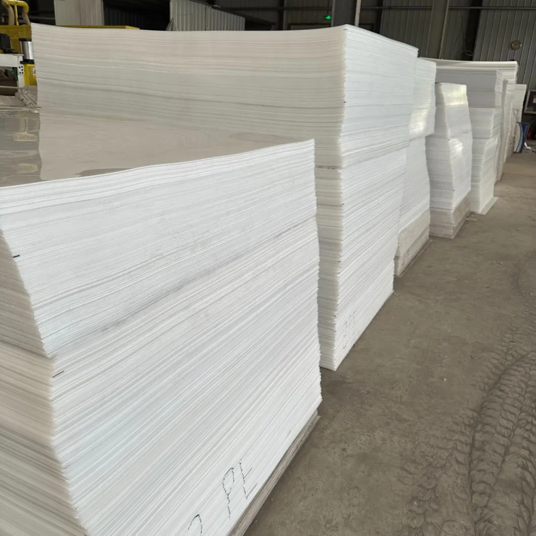 White Hard Polypropylene Plastic PP Sheet for Binding