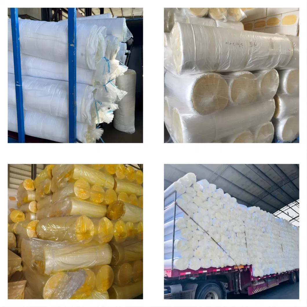 Fireproof and High Temperature Resistant Glass Wool Board Wholesale for Power Industry