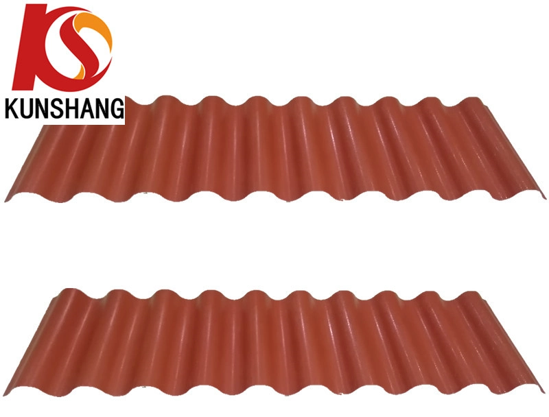 PVC Wave/Corrugated Roofing/Roof Tile/Sheet for Cement Tile