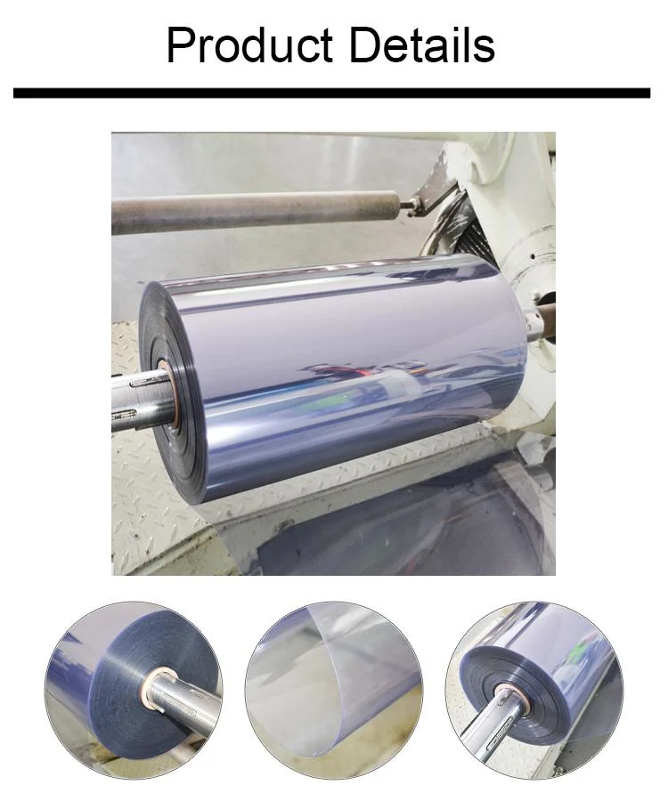 Protect Color Soft Rigid PVC Plastic Thermoforming White Sheet Film Roll