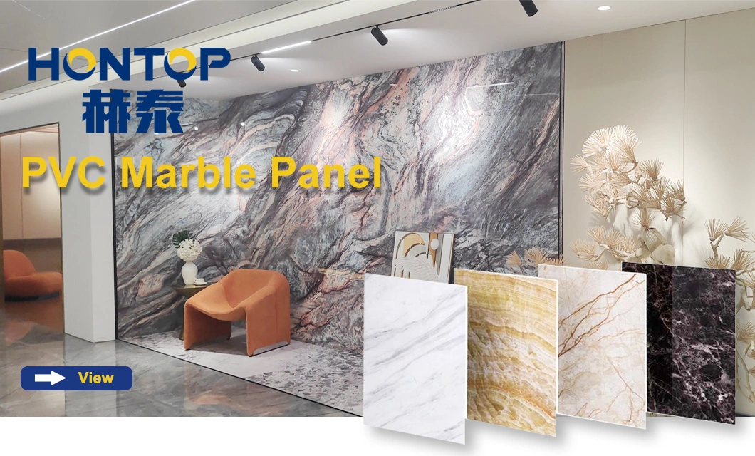 Factory Direct Sale Inventory 1220*2900*3mm PVC UV Marble Sheet