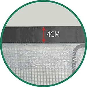 Thermal and Insulation Magnetic EVA Plastic Screen Door Curtain Enjoy Cool Summer &amp; Warm Winter