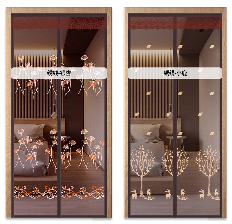 Magnetic Screen Door Fiberglass Curtain-New Upgraded Magnets &amp; Strengthen