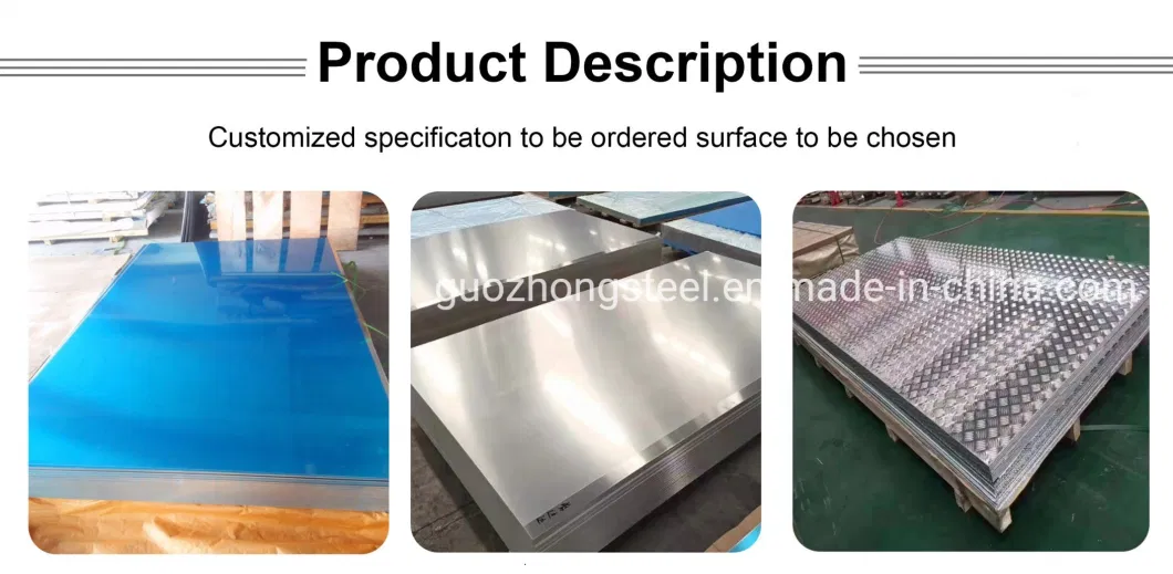 7068 8011 Anti-Corrosion Insulation Aluminum Sheet for Bottle Cap