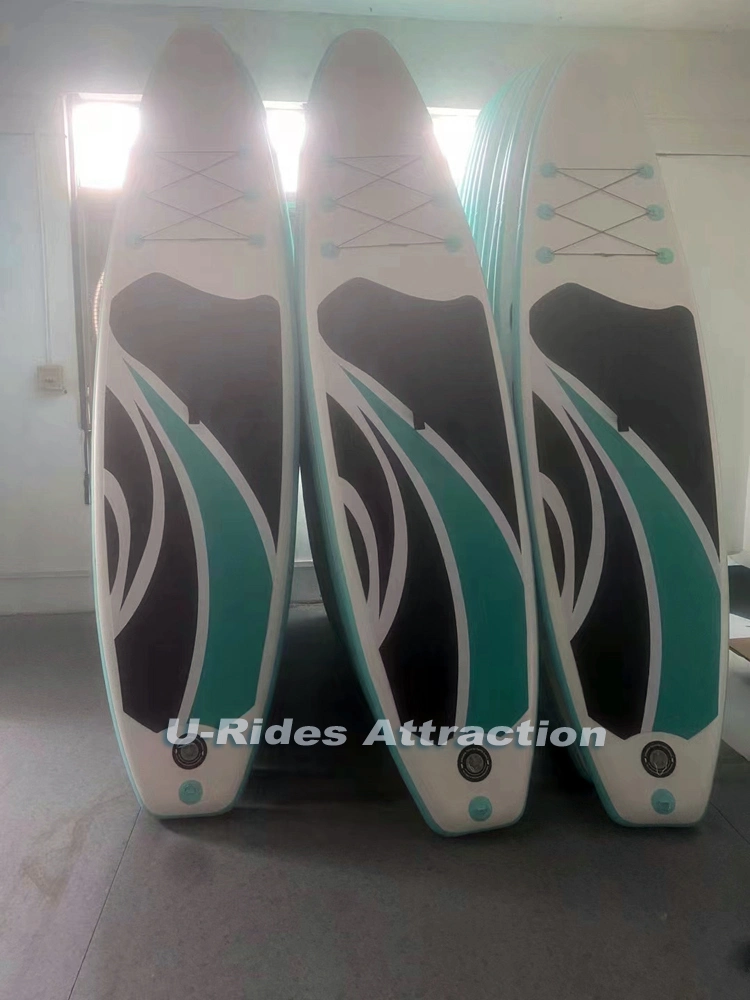 Customized PVC soft Inflatable stand up Sup paddle board with kayak seat