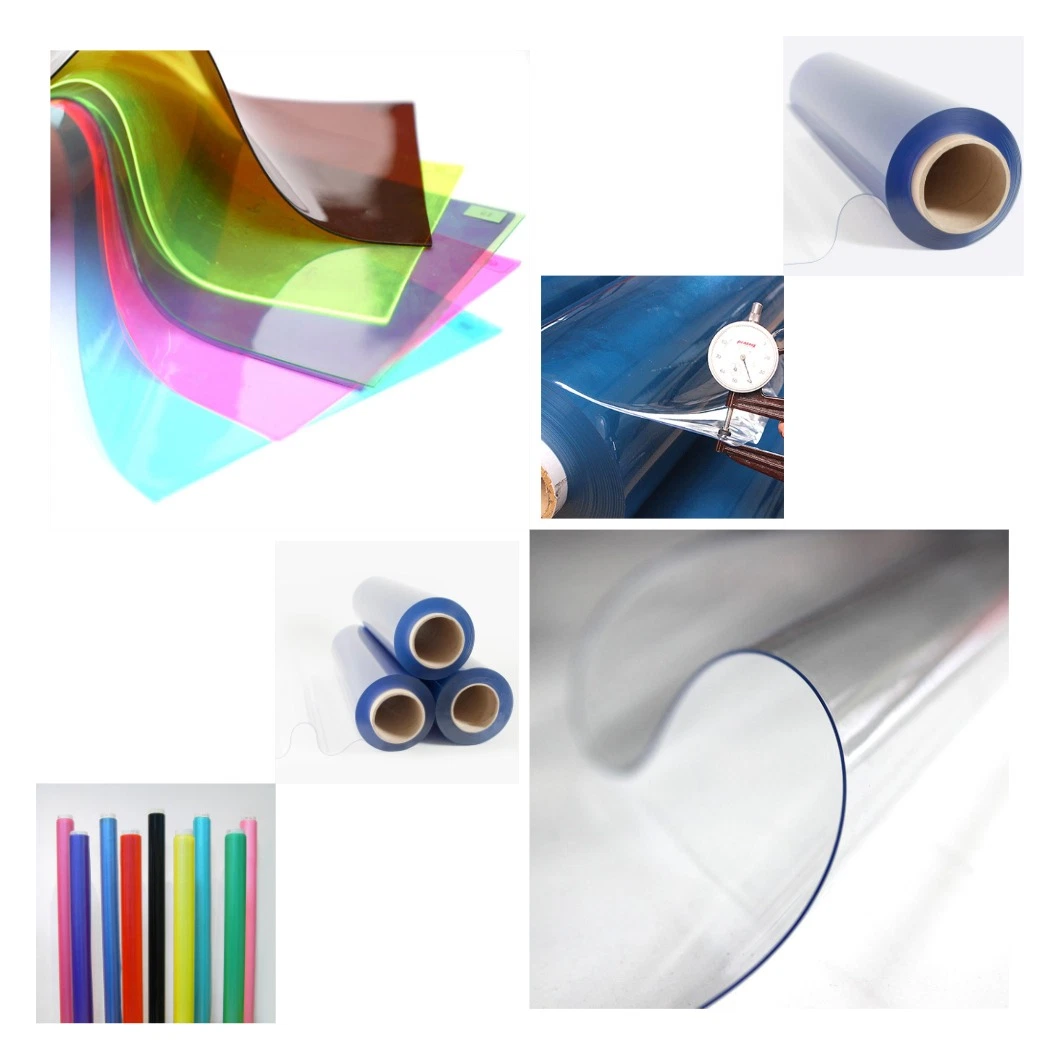 OEM Design Colored PVC Soft Film Clear PVC Soft Sheet Rolls