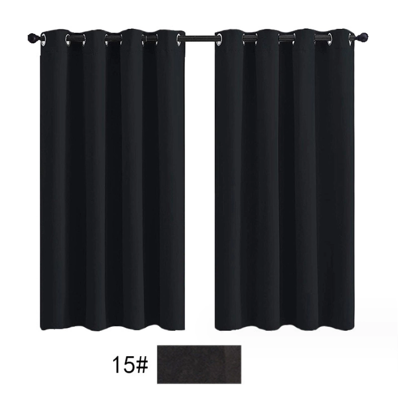 General Pleat Cheap Black out Door Luxury Cloth Curtain for The Living Room Curtain