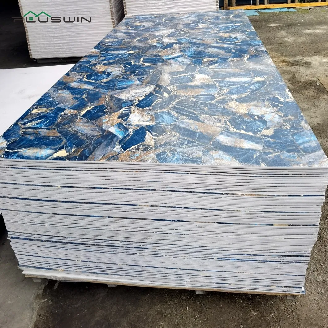 PVC Foam Plastic Board Marble Color PVC Laminated Sheet