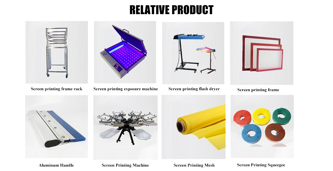 8 Color Spider Cheap Manual Octopus Stores with Screen Printing Supplies Machinemanual