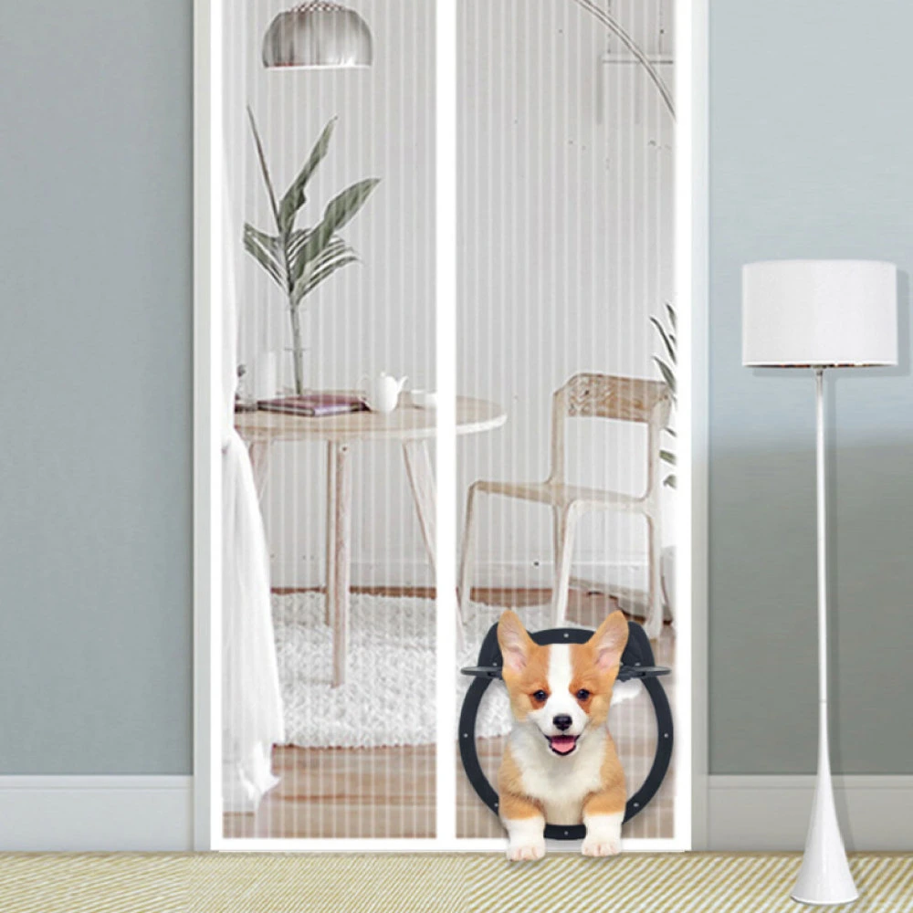 Pet Screen Door for Sliding Doors Magnetic Flap Screen Door for Cats Puppy Control in out