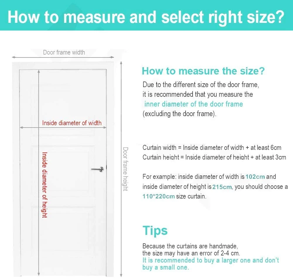 Magnetic Thermal Insulated EVA Door Curtain