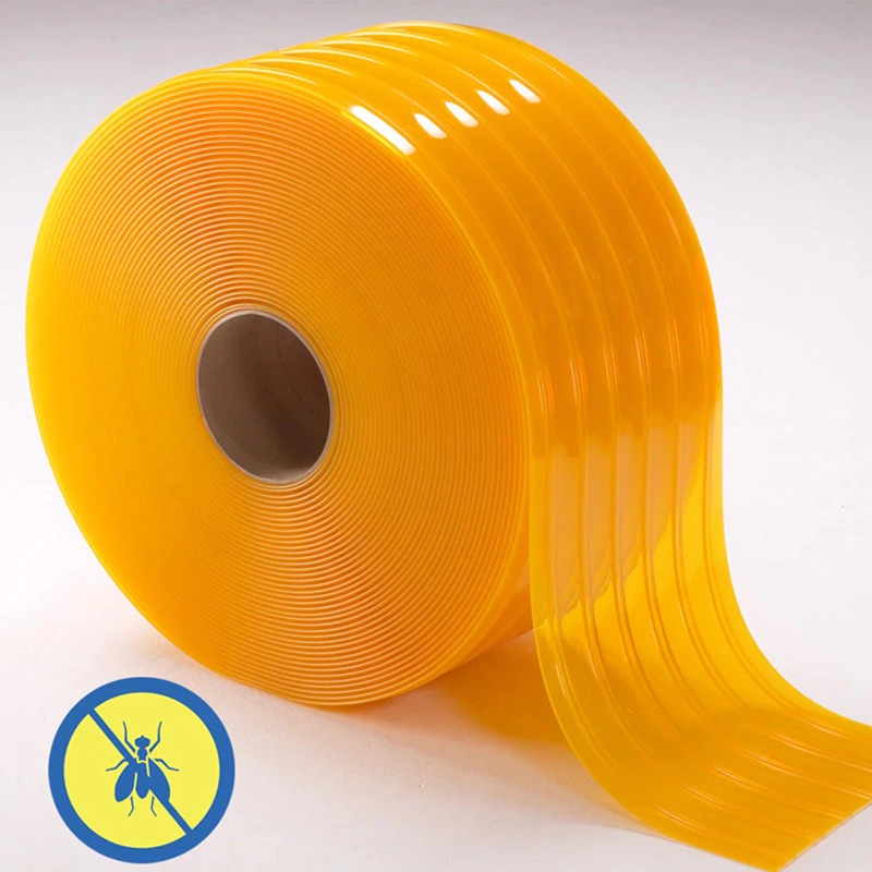 Orange Color High Quality Anti-Insect PVC Strip Curtain