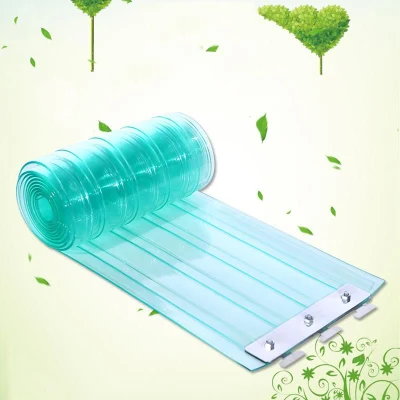 Rotoli di cortine in PVC trasparente per esterni