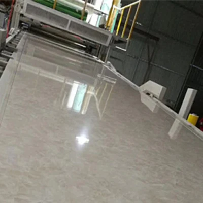  1220*2440*3mm marmo Faux PVC solido plastica UV lastre per Decorazione della parete