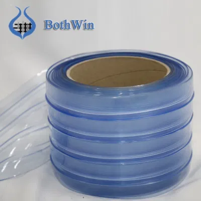 Rotoli di tende in PVC trasparente a doppia striscia