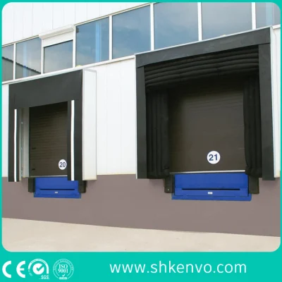  Guarnizione dock gonfiabile a tendina in PVC per vano di carico magazzino