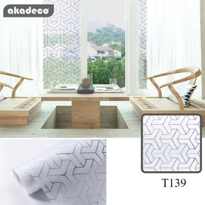  Akadeco Personality nuovo prodotto Design vetro decorativo semplice e moderno Il materiale può essere fissato alla pellicola PVC della porta della camera da letto