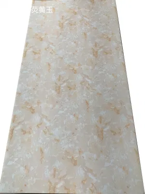  Diverso modello flessibile impermeabile fabbrica all&prime;ingrosso Prezzo marmo artificiale plastica Foglio UV in marmo PVC