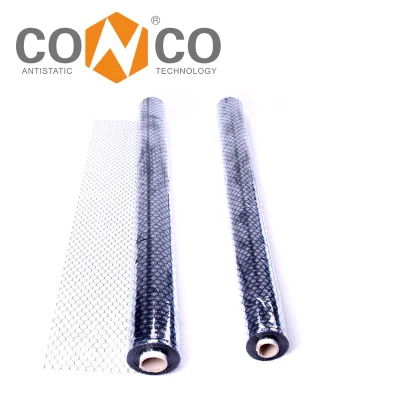  ESD in PVC Strip fogli di cortina in PVC antistatico in rotolo di cortina ESD Barriera a rete antistatica