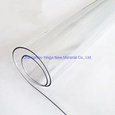 Prezzo di fabbrica Prezzo di vendita all&prime;ingrosso personalizzato 0.5 mm-5 mm 300 micron foglio di plastica Rotolo di pellicola per calandratura in PVC super trasparente