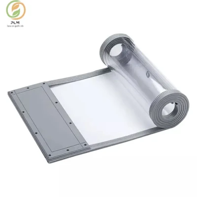  Tendina per porta morbida in PVC trasparente autoadescante magnetico