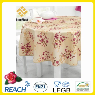  Tovaglie stampate in PVC/Oilcloth LFGB Oko-Tex all&prime;ingrosso fabbrica cinese