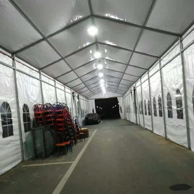 30 X 50 M Tenda temporanea grandi strutture in alluminio Tenda per stoccaggio industriale