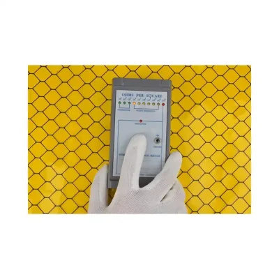  Camera bianca Industry Work Black Grid Honeycomb Mesh ESD antistatico trasparente Cortina in PVC