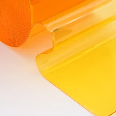 Barriera in PVC trasparente per strip di congelatori flessibili