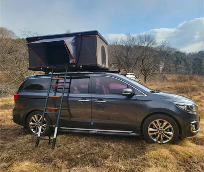  Produttore cinese SUV Auto tetto Tent Box antivento Tenda superiore del tetto a scomparsa