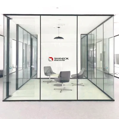  Divisione Professional, partizione in vetro modulare per ufficio salvaspazio