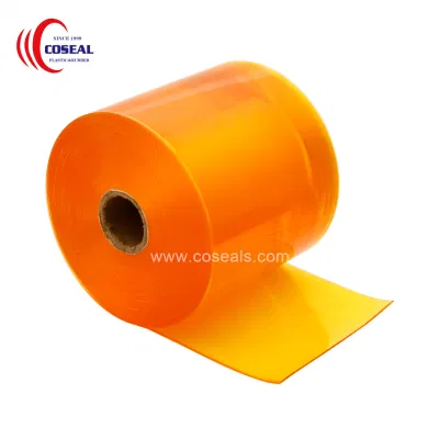  Cristallo Polar tessuto trasparente flessibile striscia plastica PVC Tenda con RoHS UE (0,8 mm-10 mm)
