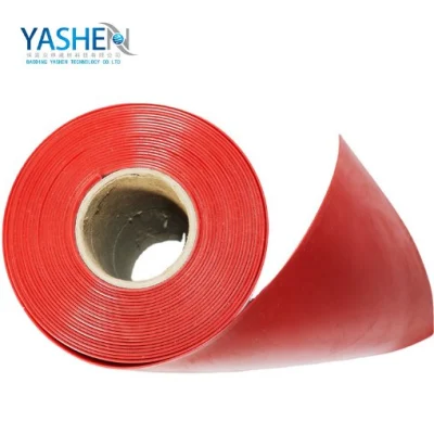  Schermo industriale colorato spesso 0,5 mm PVC per saldatura in vinile trasparente Tende a strisce